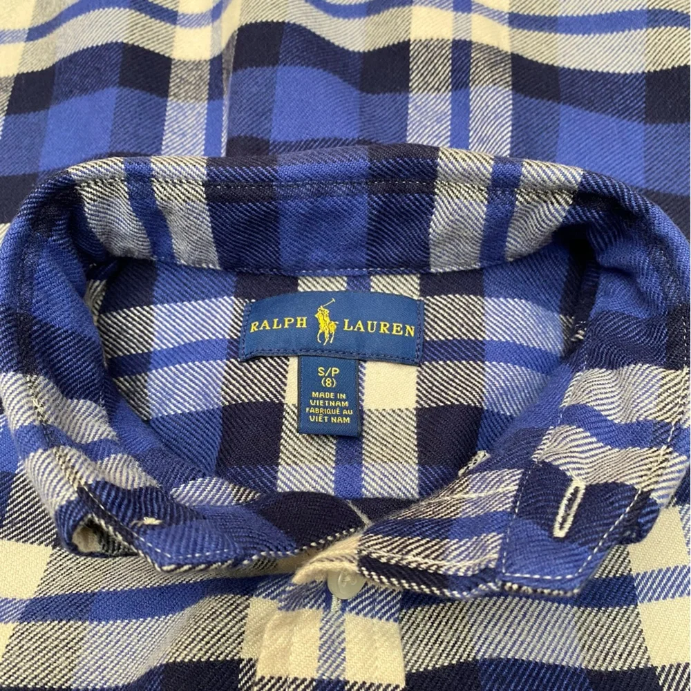 Ralph Lauren Boys Flannel Shirt